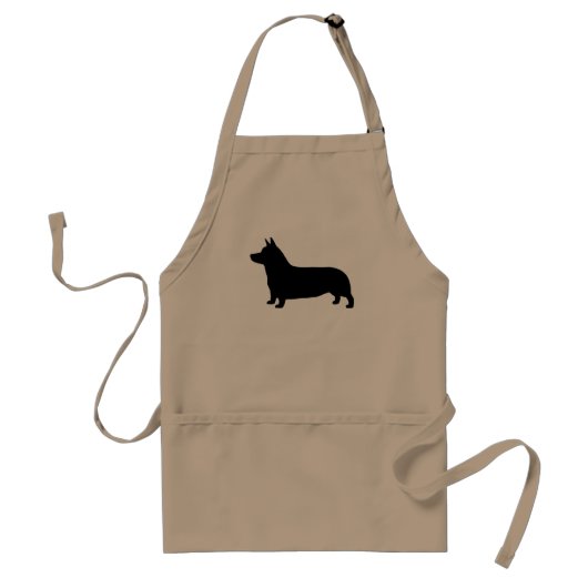 Pembroke Welsh Corgi Standaard Schort (Voorkant)