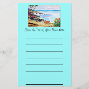 Pembroke Welsh Corgi Stationery Briefpapier