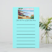 Pembroke Welsh Corgi Stationery Briefpapier (Staand voorkant)