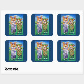 Pembroke Welsh Corgi Stickers (Vel)