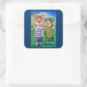 Pembroke Welsh Corgi Stickers (Tas)