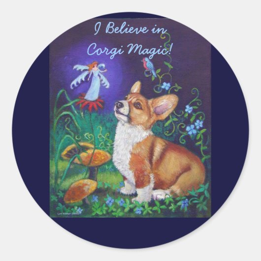 Pembroke Welsh Corgi Stickers (Voorkant)