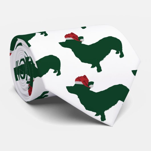 Pembroke Welsh Corgi Stropdas (Opgerold)