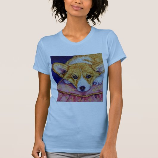 Pembroke Welsh Corgi T Shirt (Voorkant)