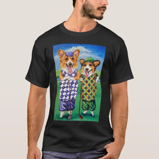 Pembroke Welsh Corgi T Shirt (Voorkant)