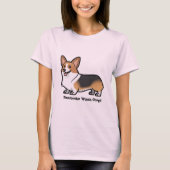 Pembroke Welsh Corgi T-shirt (Voorkant)