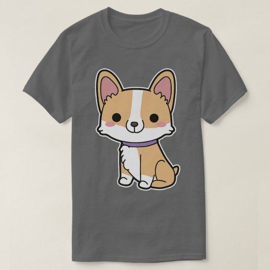 Pembroke Welsh Corgi T-shirt (Design voorkant)