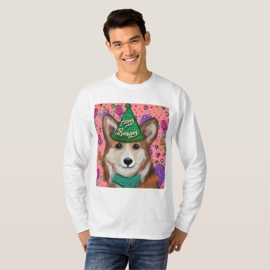 PEMBROKE WELSH CORGI T-SHIRT (Voorkant volledig)