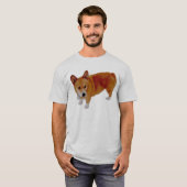 Pembroke Welsh Corgi T-Shirt (Voorkant volledig)