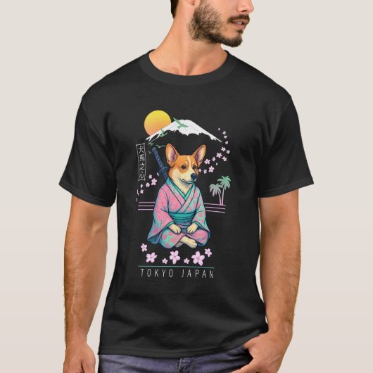 Pembroke Welsh Corgi T-shirt (Voorkant)