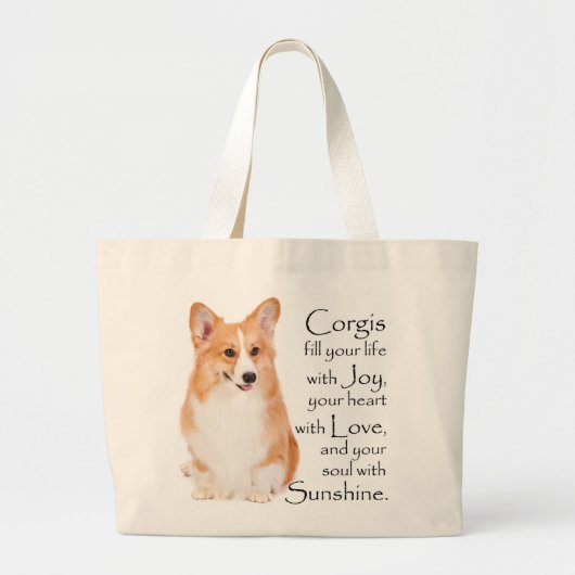 Pembroke Welsh Corgi Tas (Voorkant)