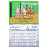 Pembroke Welsh Corgi The FUN Side of Corgis Kalender (Jan 2027)