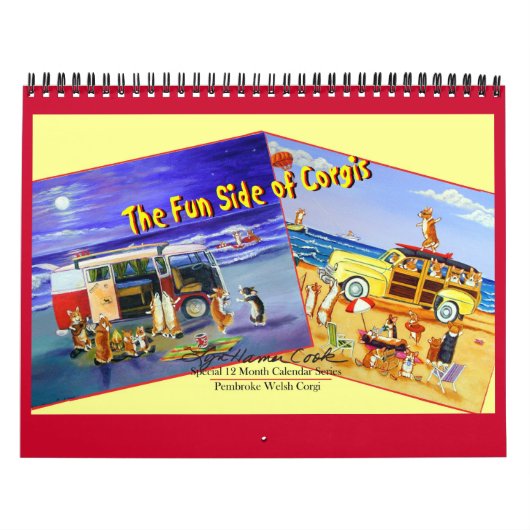 Pembroke Welsh Corgi The FUN Side of Corgis Kalender (Hoes)
