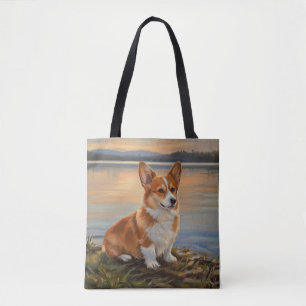 Pembroke Welsh Corgi Tote Bag