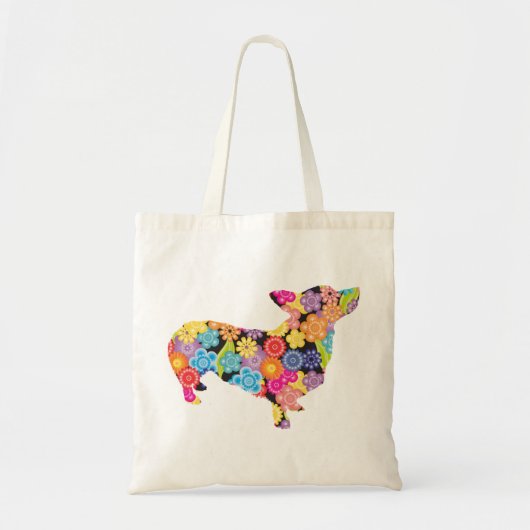 Pembroke Welsh Corgi Tote Bag (Voorkant)