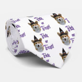 Pembroke Welsh Corgi Trick Stropdas (Opgerold)