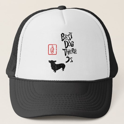 Pembroke Welsh Corgi Trucker Pet (Voorkant)