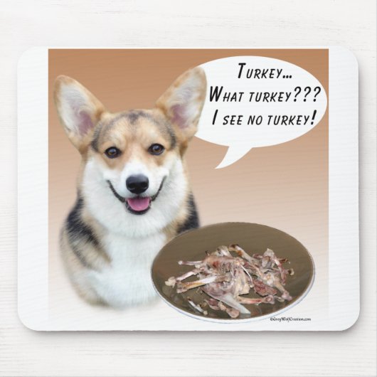 Pembroke Welsh Corgi Turkije Muismat (Voorkant)