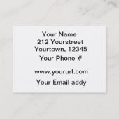 Pembroke Welsh Corgi Visitekaartje (Achterkant)