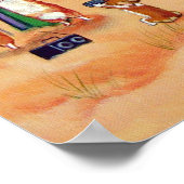 Pembroke Welsh Corgi Wall Print (Hoek)