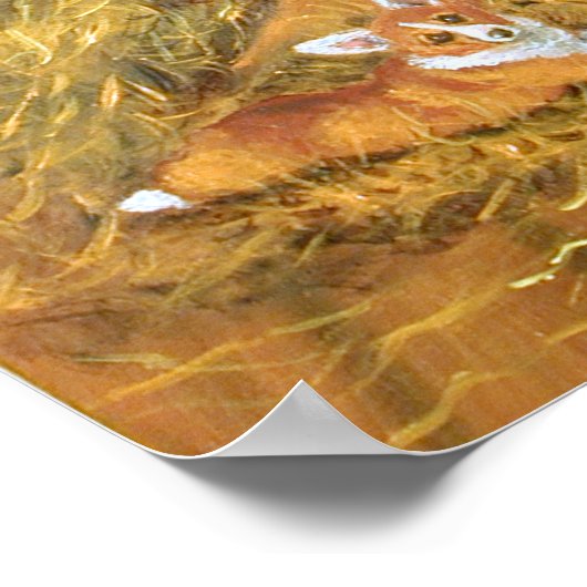 Pembroke Welsh Corgi Wall Print (Hoek)