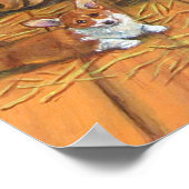 Pembroke Welsh Corgi Wall Print (Hoek)