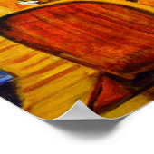 Pembroke Welsh Corgi Wall Print (Hoek)