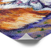 Pembroke Welsh Corgi Wall Print (Hoek)