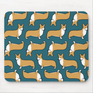 Pembroke Welsh Corgis Pattern Muismat