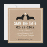 Pembroke Welsh Corgis Wedding Save the Date<br><div class="desc"></div>