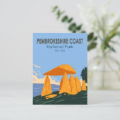 Pembrokeshire Coast National Park Pentre Ifan Briefkaart (Staand voorkant)