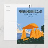 Pembrokeshire Coast National Park Pentre Ifan Briefkaart (Voorkant / Achterkant)