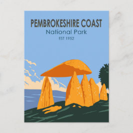 Pembrokeshire Coast National Park Pentre Ifan Briefkaart
