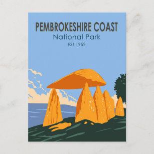 Pembrokeshire Coast National Park Pentre Ifan Briefkaart