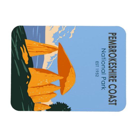 Pembrokeshire Coast National Park Pentre Ifan Magneet (Horizontaal)