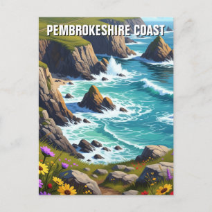 Pembrokeshire Coast National Park, Wales Briefkaart