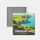 Pembrokeshire Coast National Park Wales Reizen Magneet (Voorkant / Achterkant)