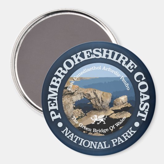 Pembrokeshire Coast NP Magneet (Voorkant / Achterkant)