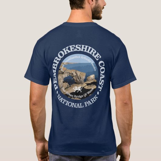 Pembrokeshire Coast NP T-shirt (Achterkant)