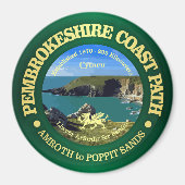 Pembrokeshire Coast Path Magneet (Voorkant)