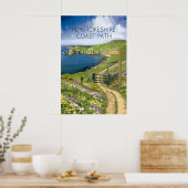Pembrokeshire Coast Path National Trail Reis Poster (Keuken)