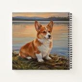 Pembrook Welsh Corgi Notitieboek (Achterkant)