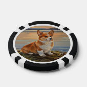 Pembrook Welsh Corgi Poker Chips (Enkel)