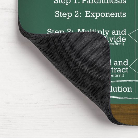 PEMDAS Mousepad Muismat (Hoek)