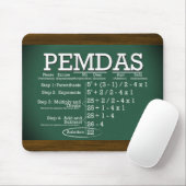 PEMDAS Mousepad Muismat (Met muis)