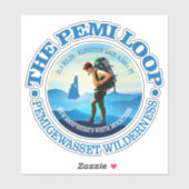 Pemi Loop (Hiker C) Sticker (Vel)