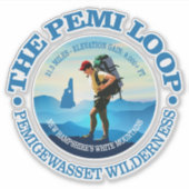 Pemi Loop (Hiker C) Sticker (Voorkant)