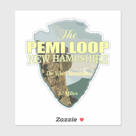 Pemi Loop (pijlpunt) Sticker (Vel)