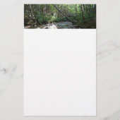 Pemigewasset River Bridge in New Hampshire Briefpapier (Voorkant)