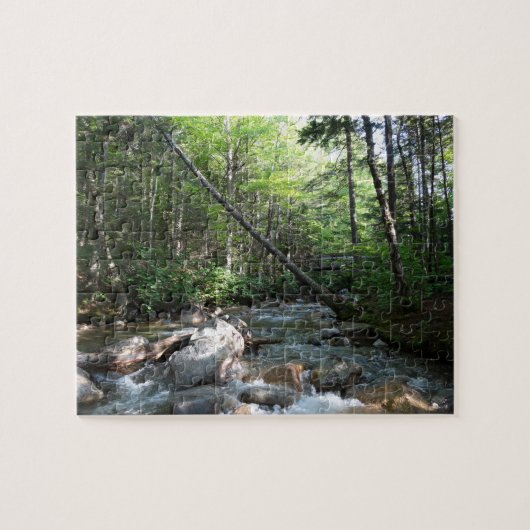 Pemigewasset River Bridge in New Hampshire Legpuzzel (Horizontaal)